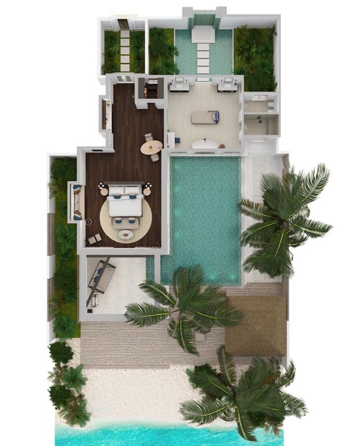 Casa de playa con piscina