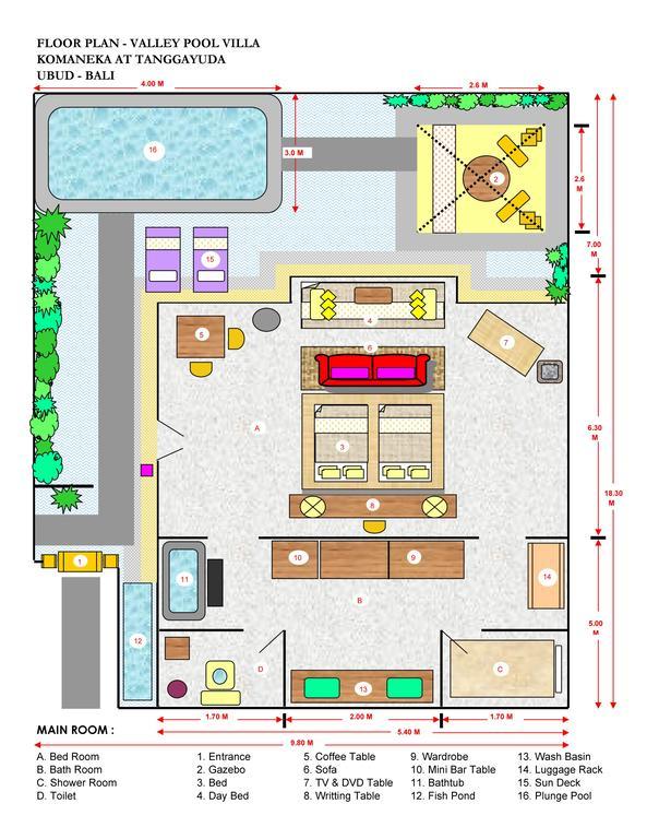 One-Bedroom Valley Pool Villa
