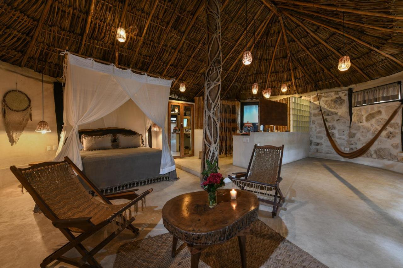 Suite bungalow con cama extragrande y vistas al mar