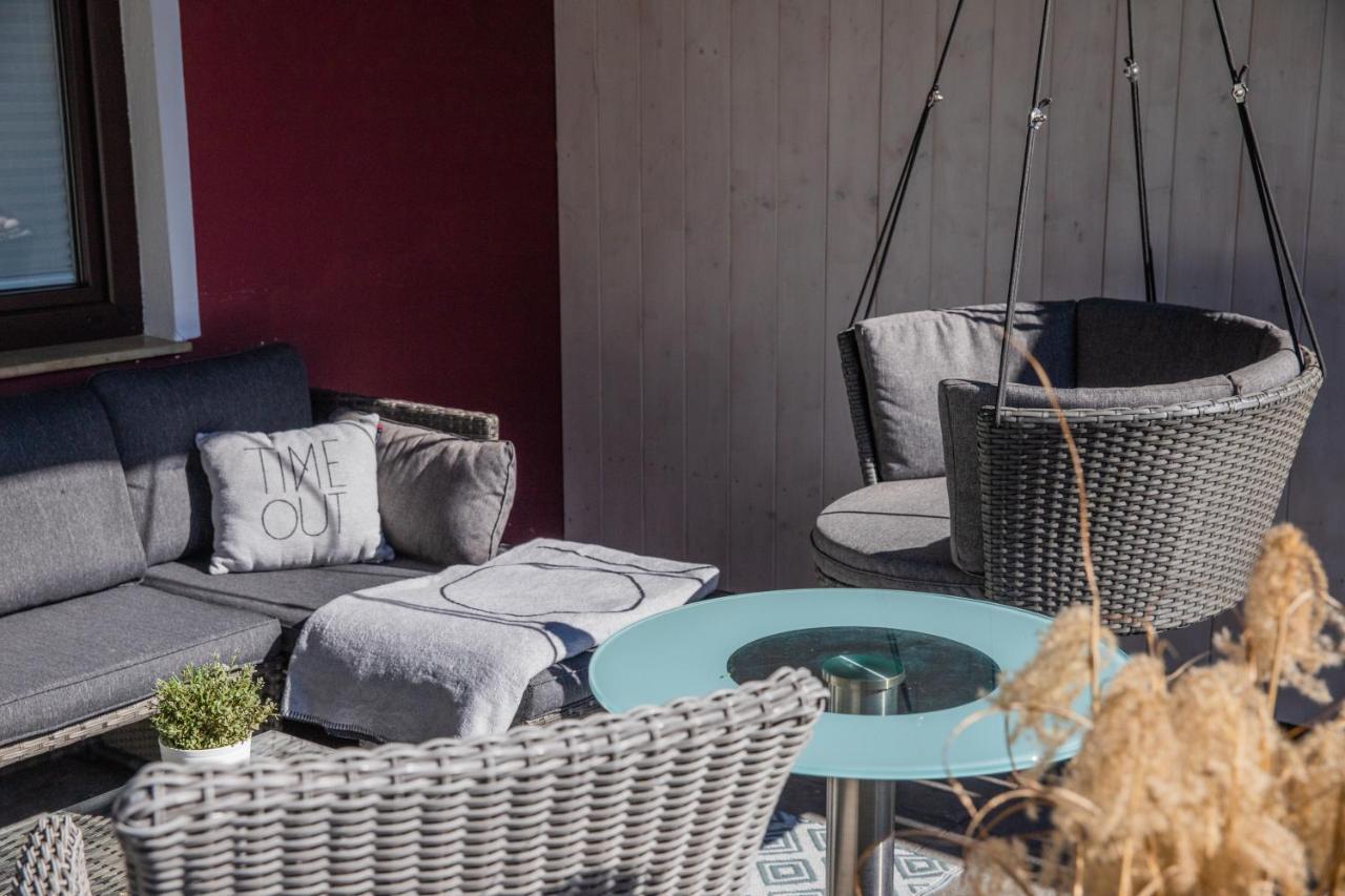 Dreibettzimmer mit Terrasse
