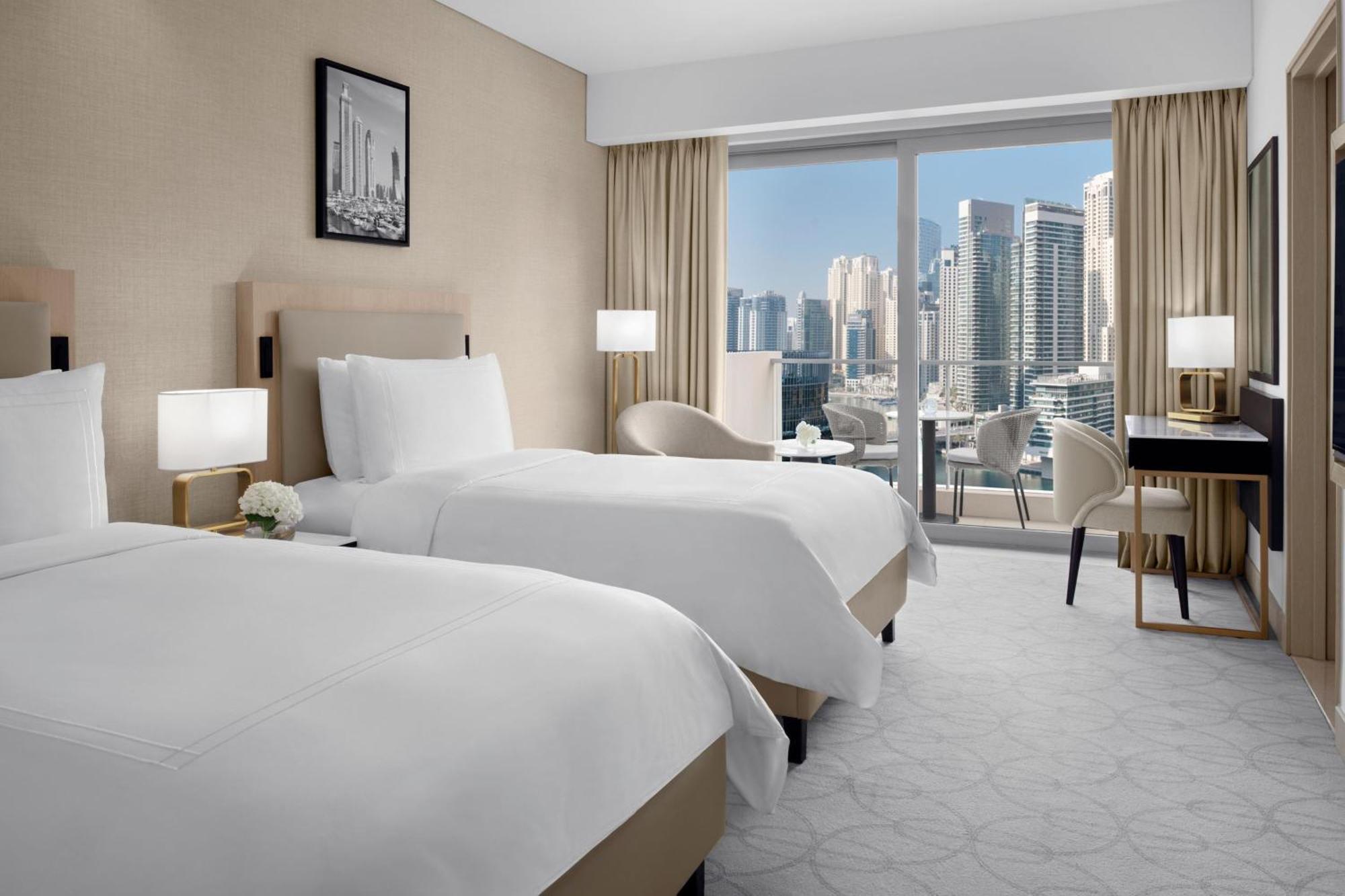 Deluxe Marina View Room Twin Beds Including direct access to Dubai Marina Mall & Marina Walk,1530128608:JPEG