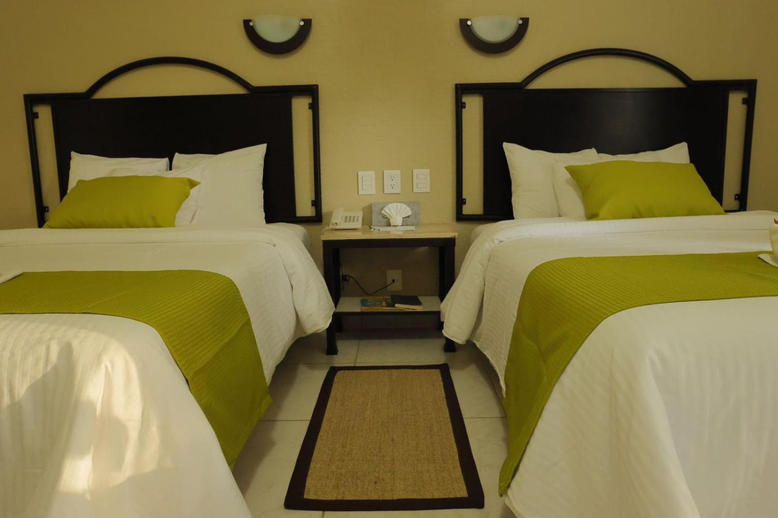 Double Room Two Double Beds Balcony