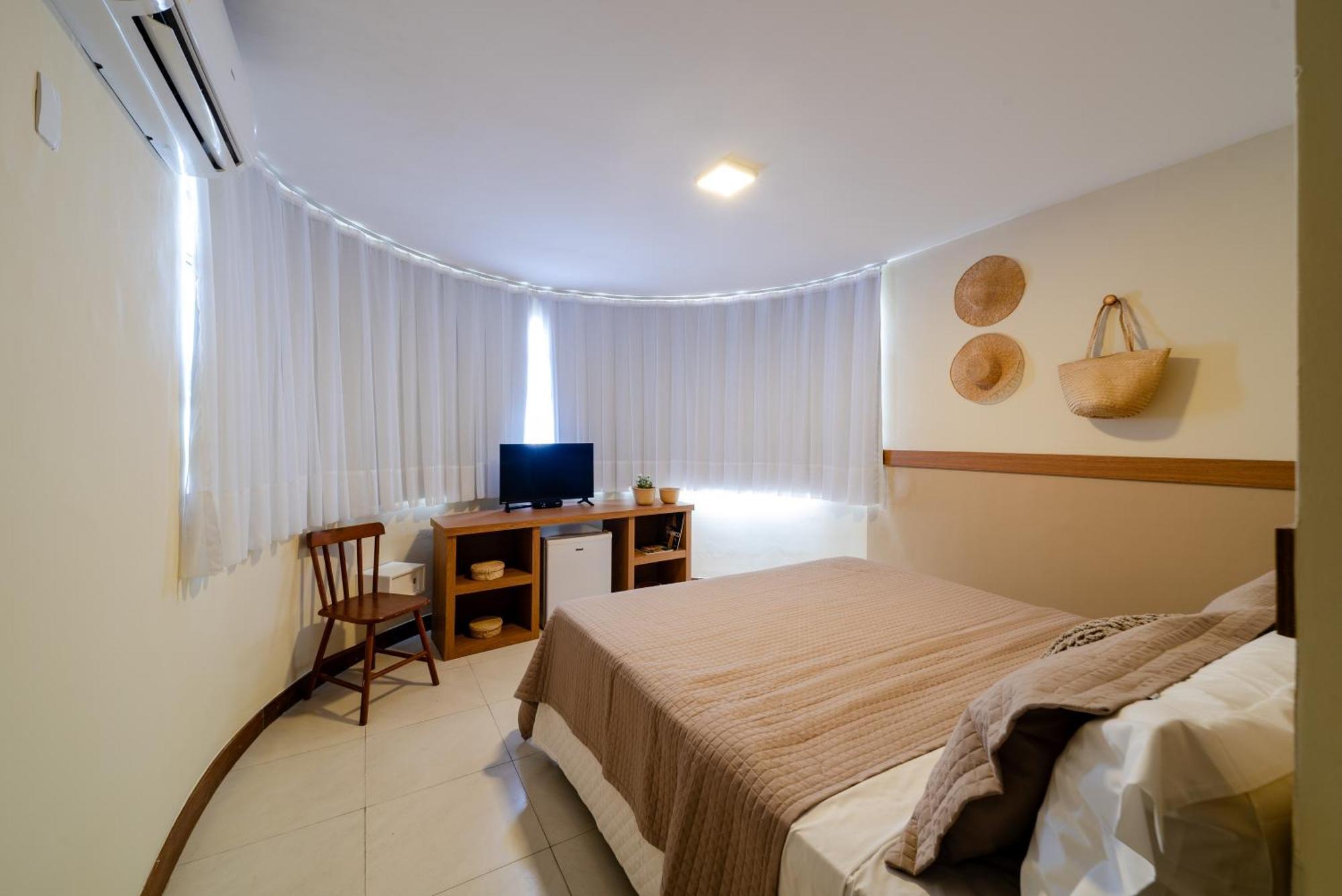 Quarto Duplo com Vista do Mar