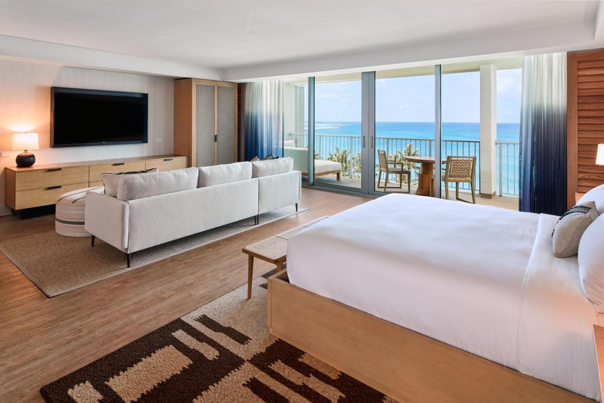 King Suite with Sofa Bed and Balcony - Oceanfront