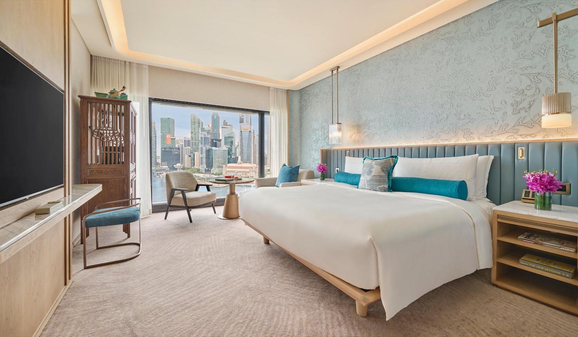Camera King con Accesso al Club Lounge e Vista su Marina Bay