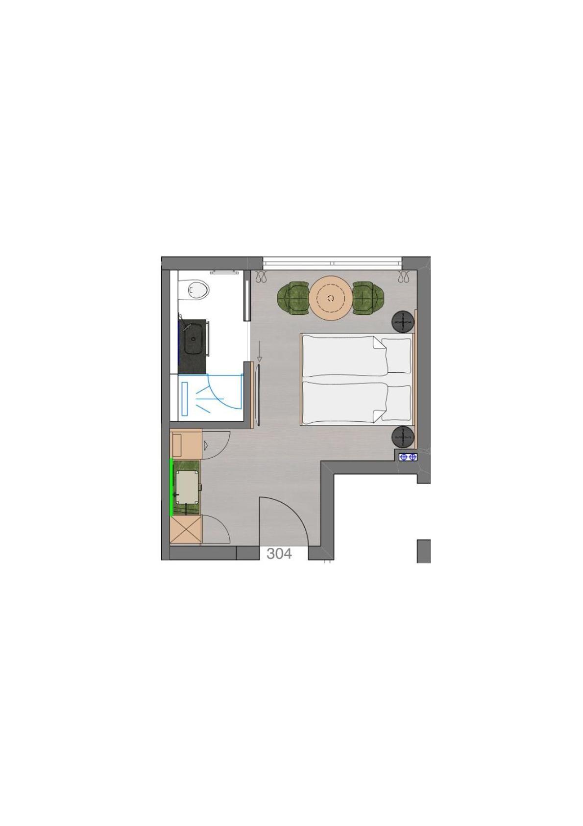 Chambre Double – Vue sur Lac
