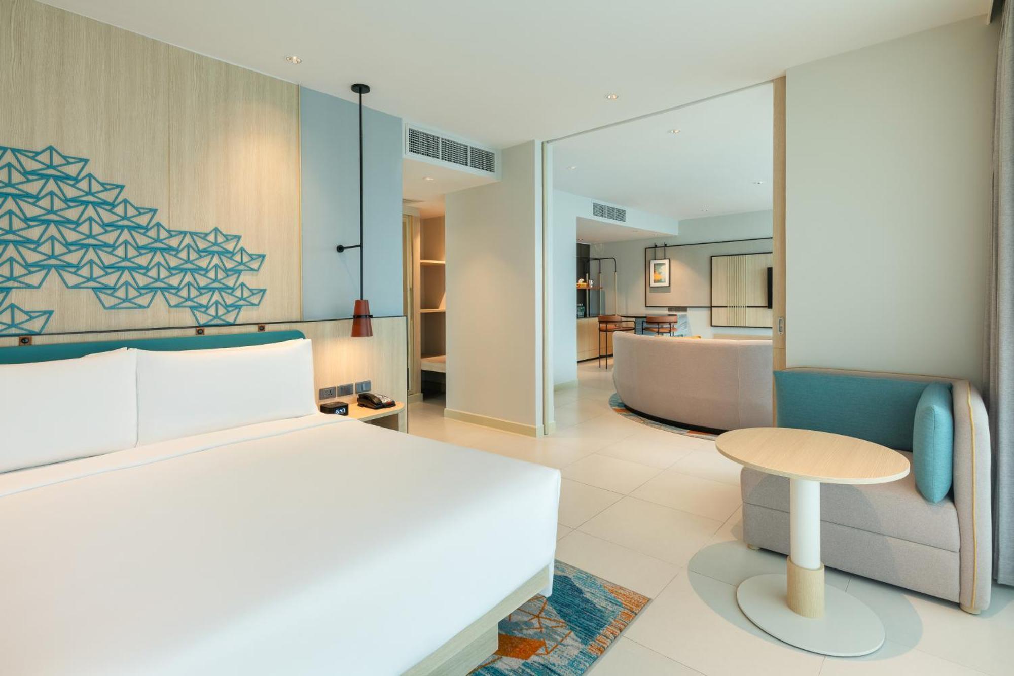 Suite mit 1 Schlafzimmer, Kingsize-Bett und Panoramablick - Bay Tower