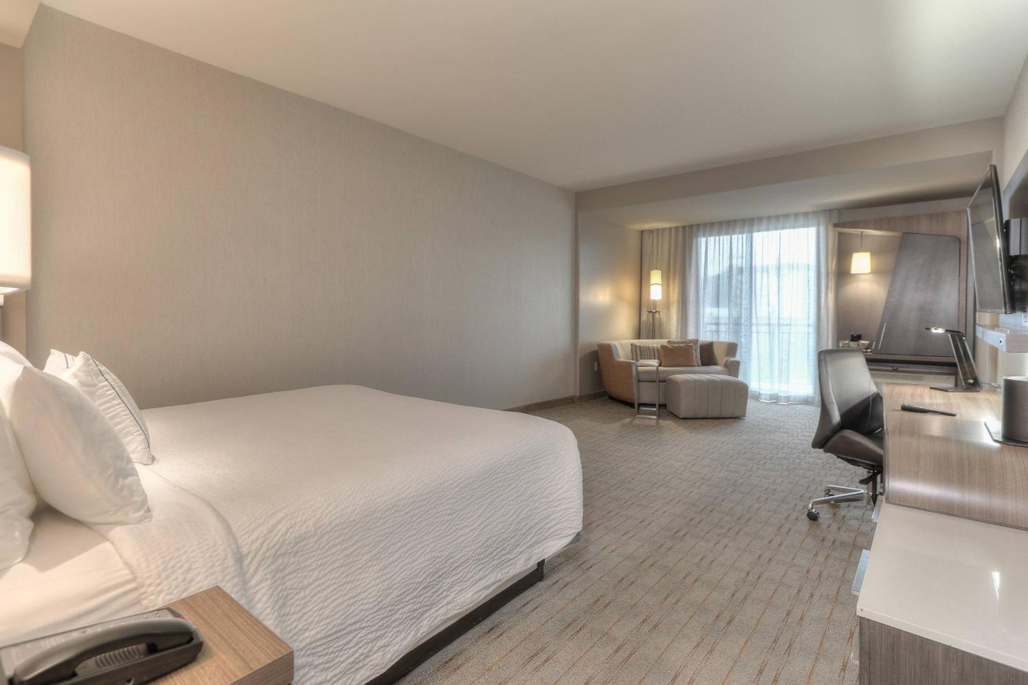 King Room with Mountain View, Roll-In Shower and Sofa Bed - Mobility Access/Hearing Accessible