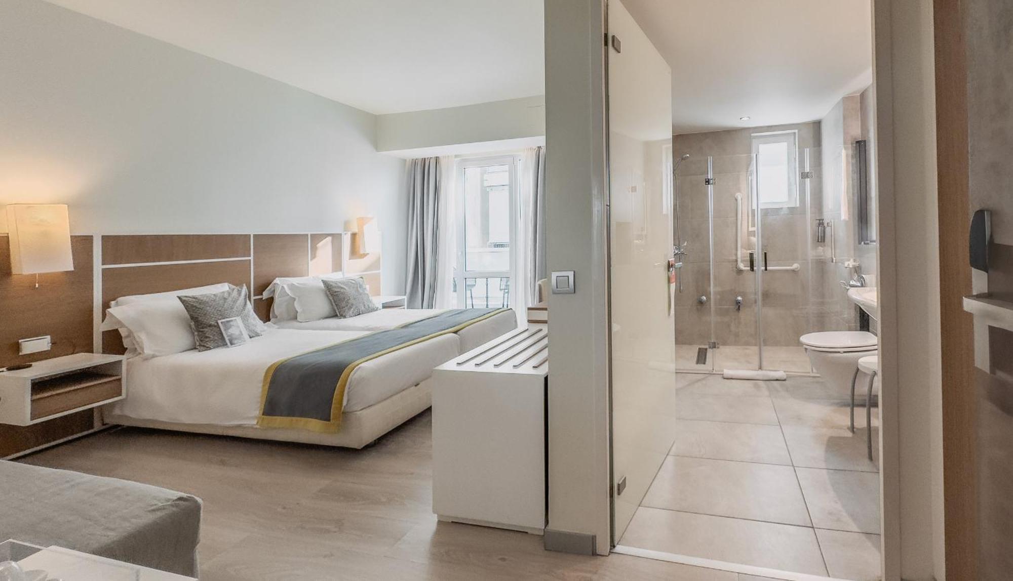 Eco Chic Doppelzimmer mit eigenem Balkon