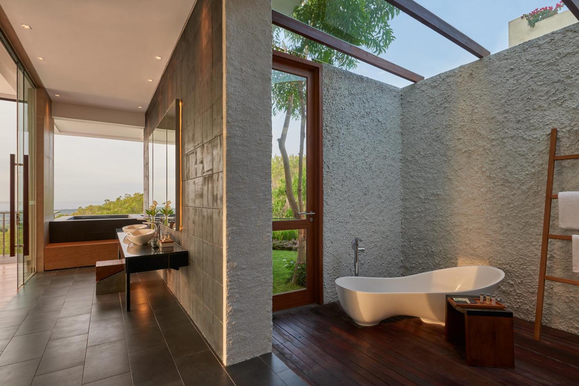 Three-Bedroom Presidential Villa with Balcony and Ocean View with Free Scheduled Shuttle to Hotel’s Beach Facility
