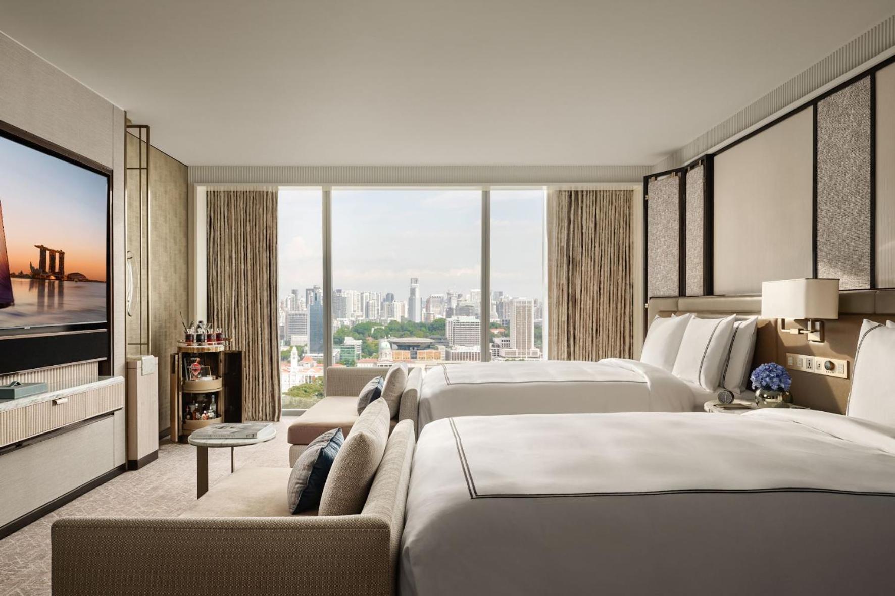 Premier Doppelzimmer Sands mit Queensize-Bett und Stadtblick