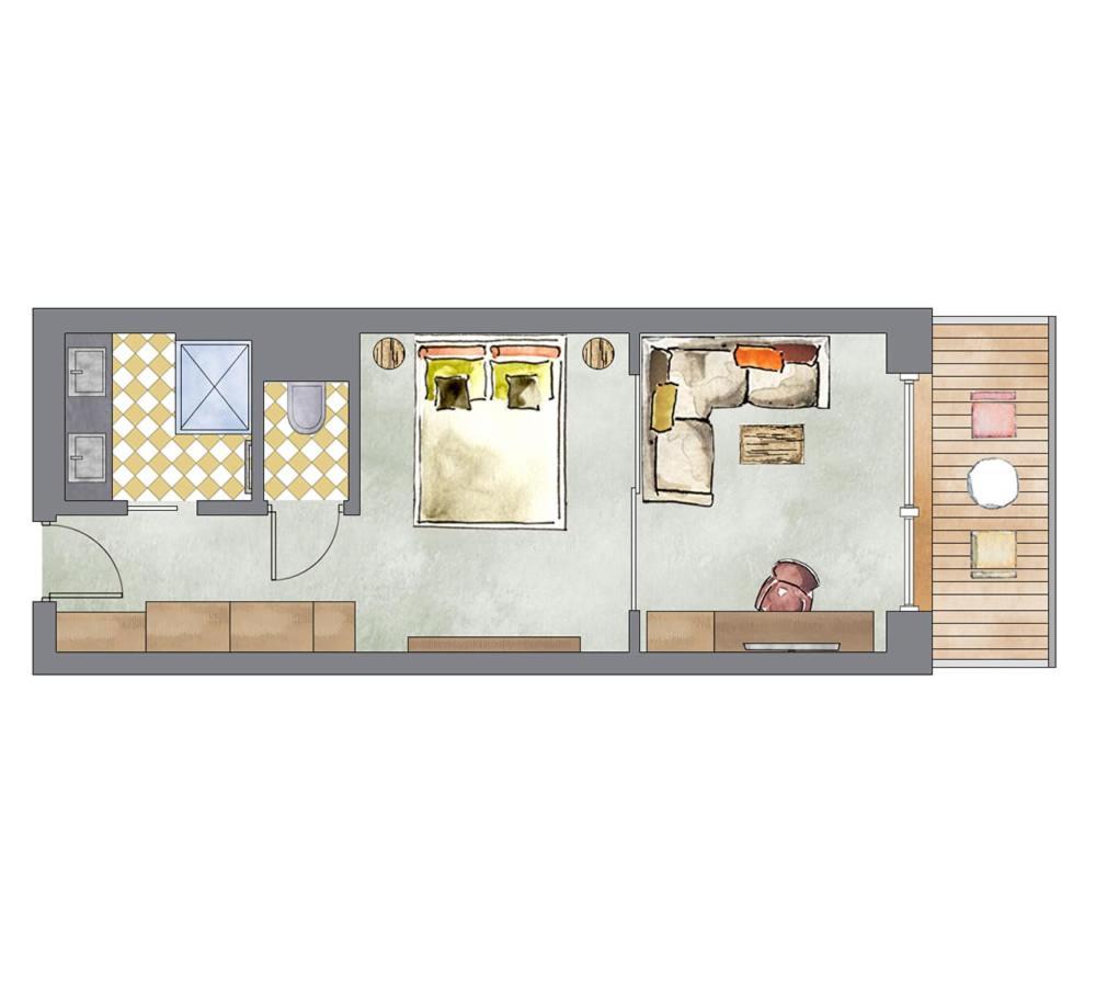 Deluxe Double Room with Balcony