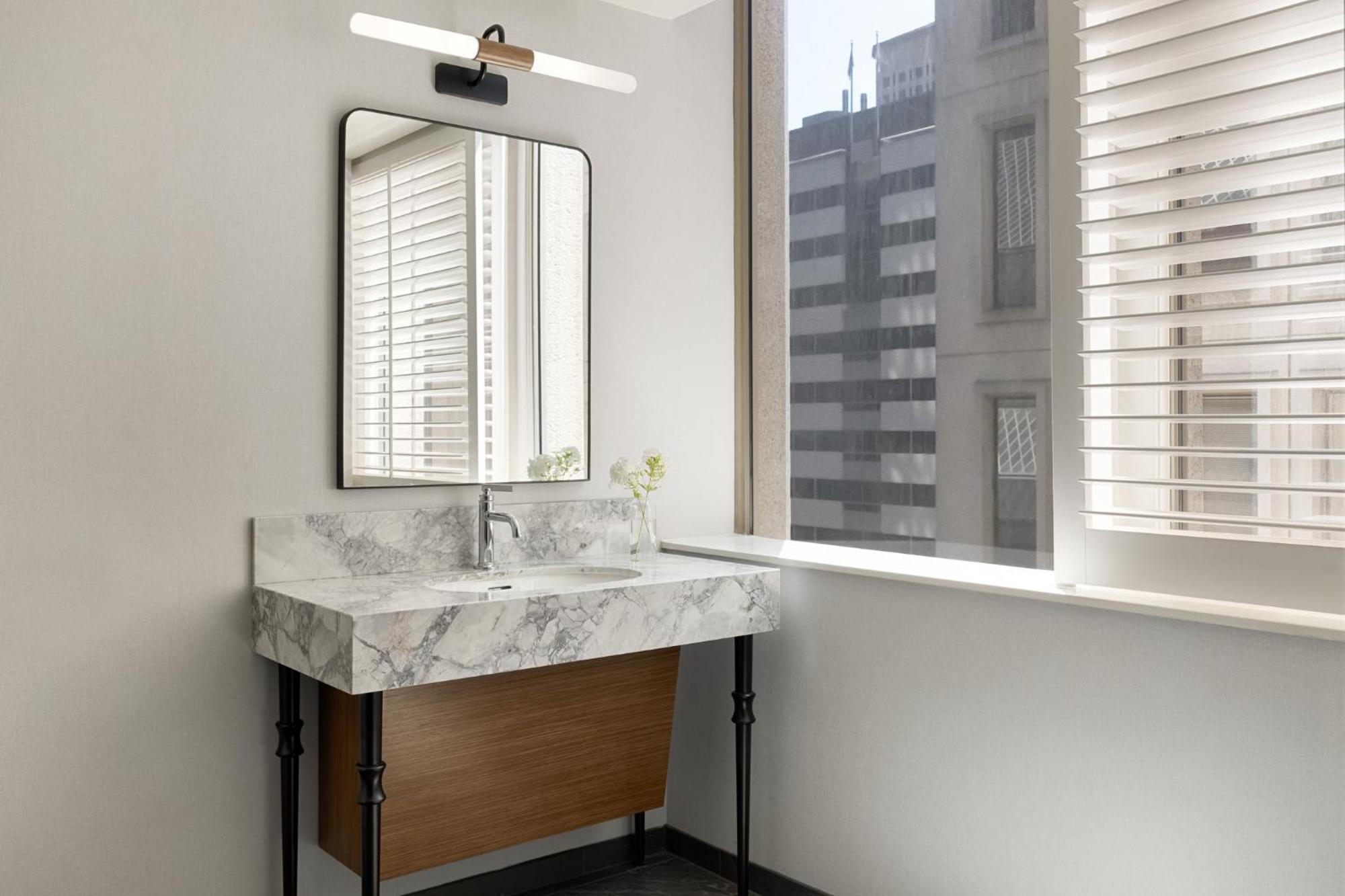 King Room Mobility Accessible Tub Roll Shower