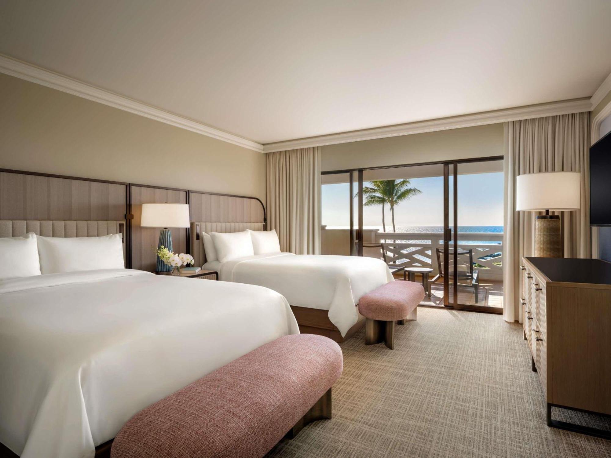 Luxury Suite with Two Queen Beds and Ocean View