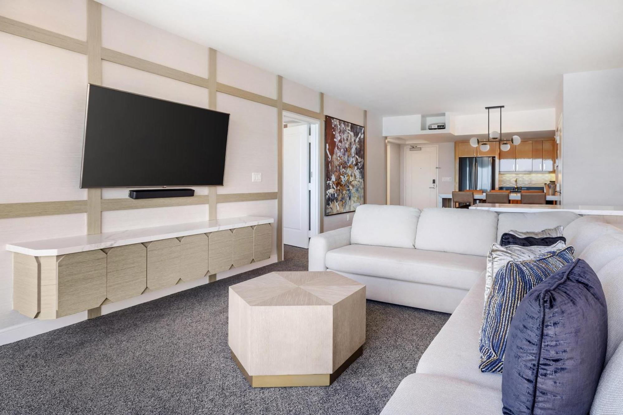 Suite mit 1 Schlafzimmer mit Kingsize-Bett mit Schlafsofa