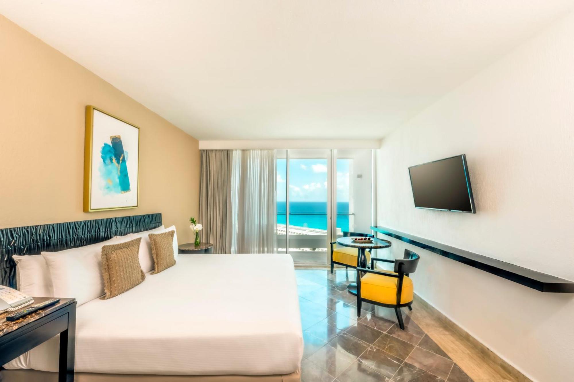 Habitación Estándar con vistas parciales al mar - 1 cama extragrande