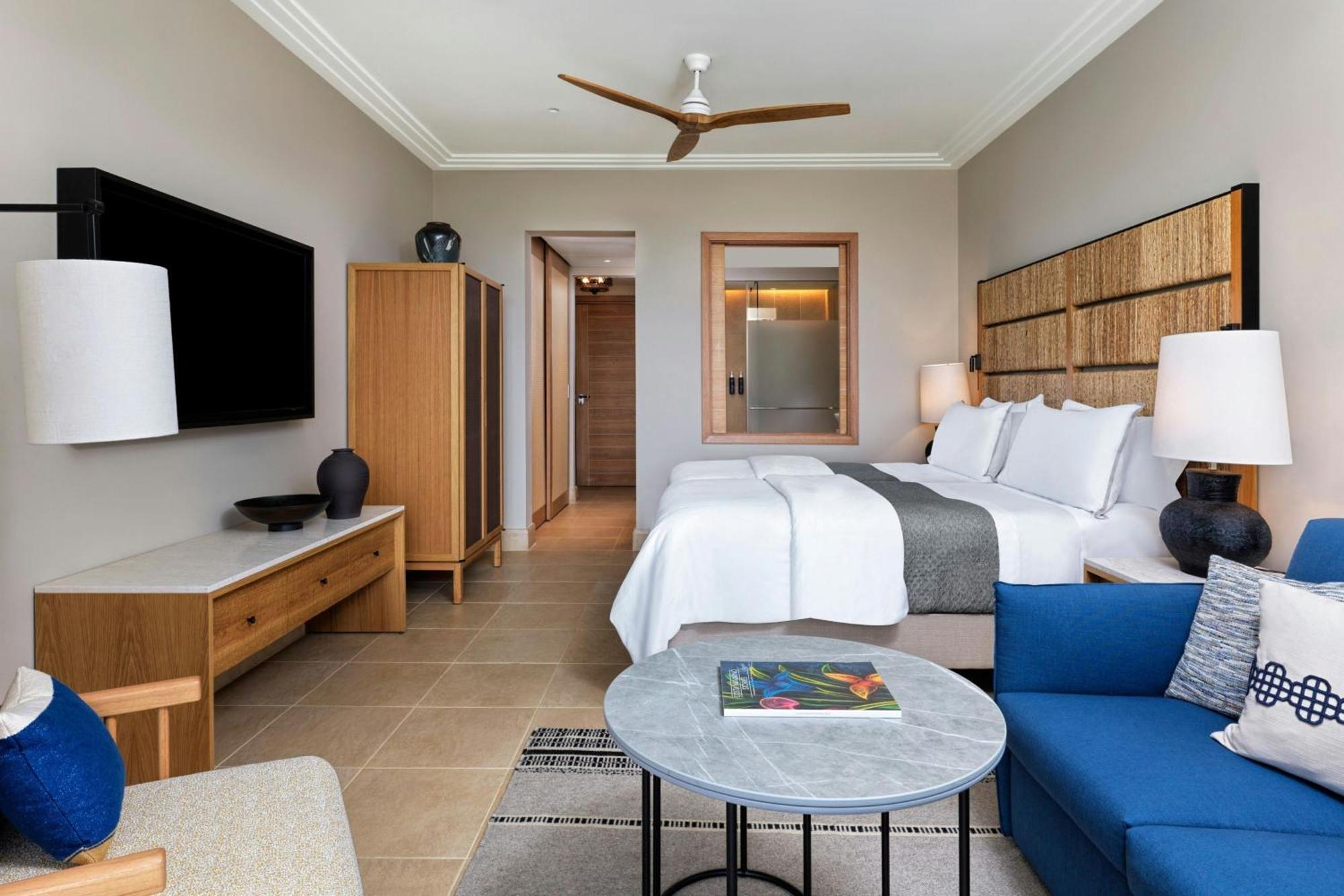 Quarto Deluxe com 2 Camas de Solteiro e Vista do Jardim