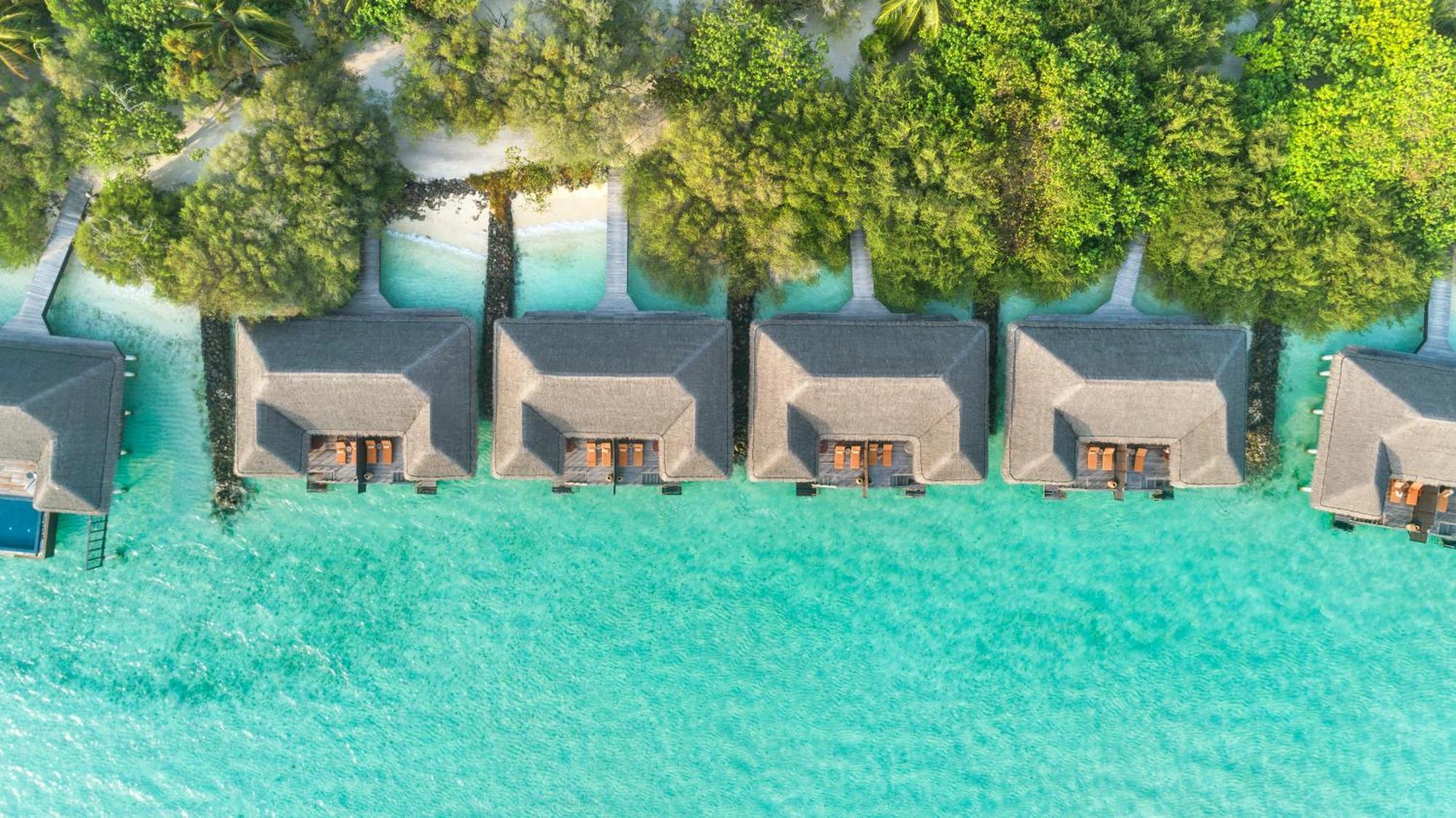 Villa über dem Wasser Sunrise