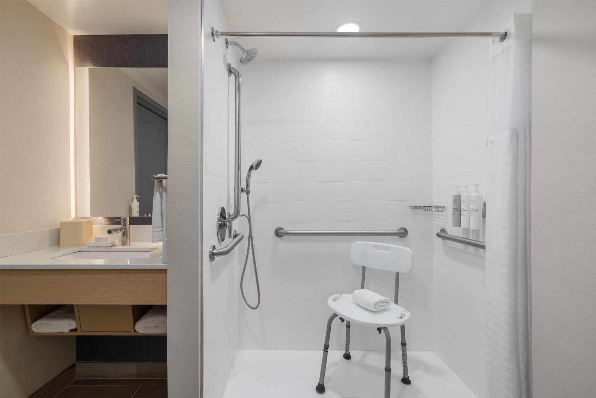 King Suite with Roll-In Shower - Mobility/Hearing Accessible