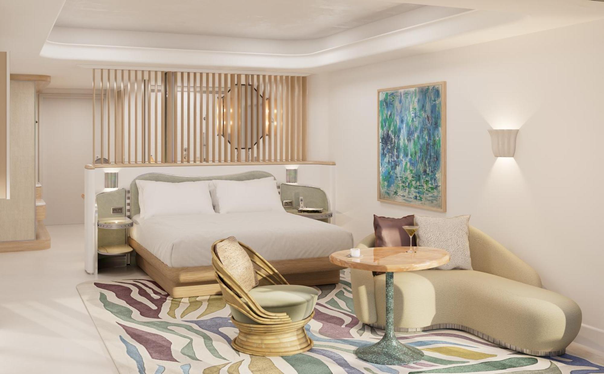 Junior Suite with Partial Sea View
