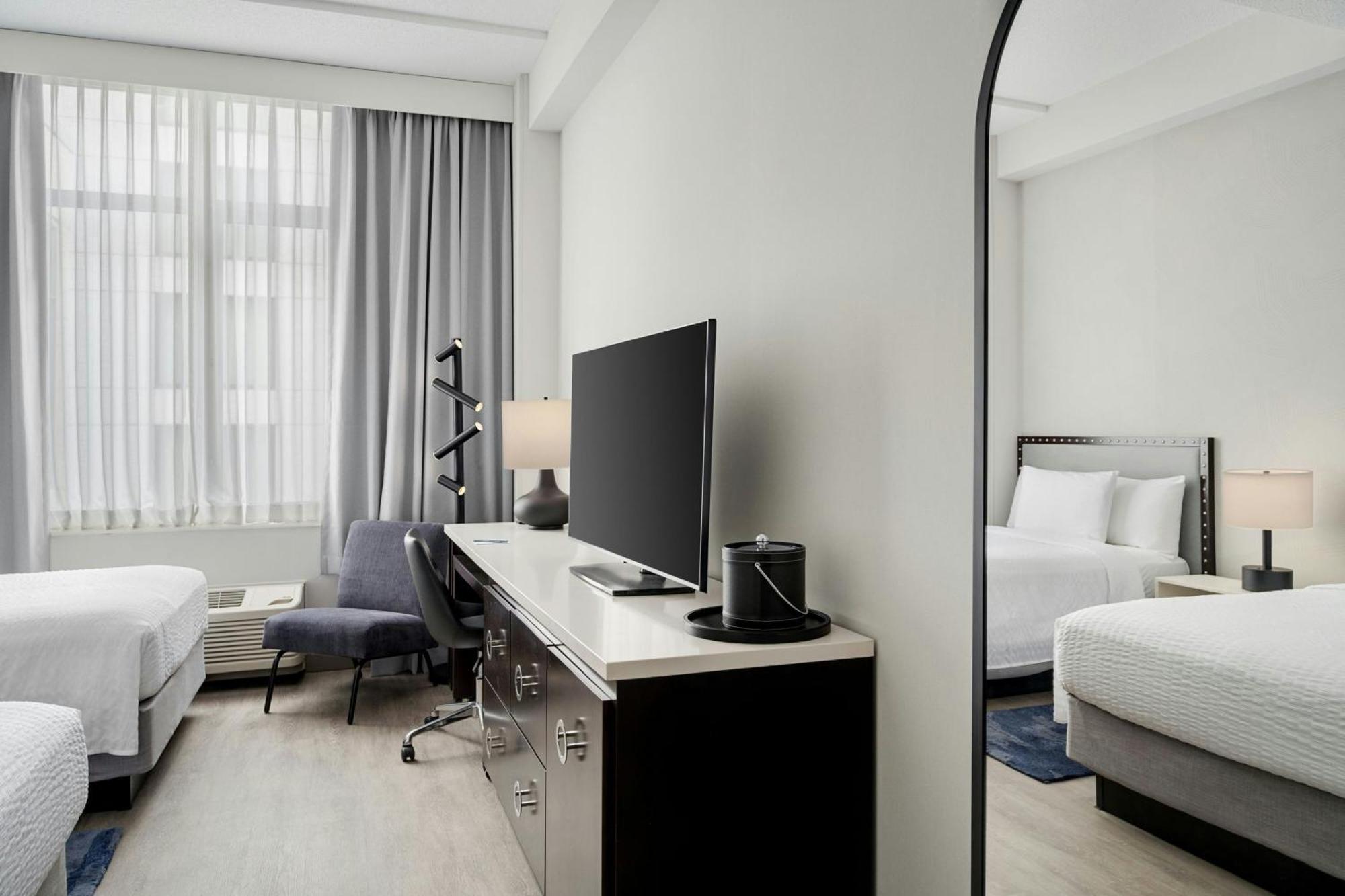 Double Room with Two Double Beds - Hearing Accessible