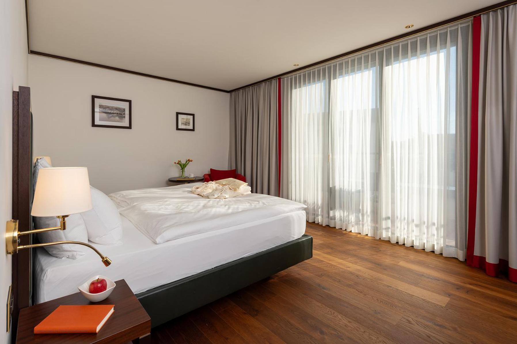 Deluxe Doppelzimmer – Blick auf das Dorf & barrierefreier Zugang