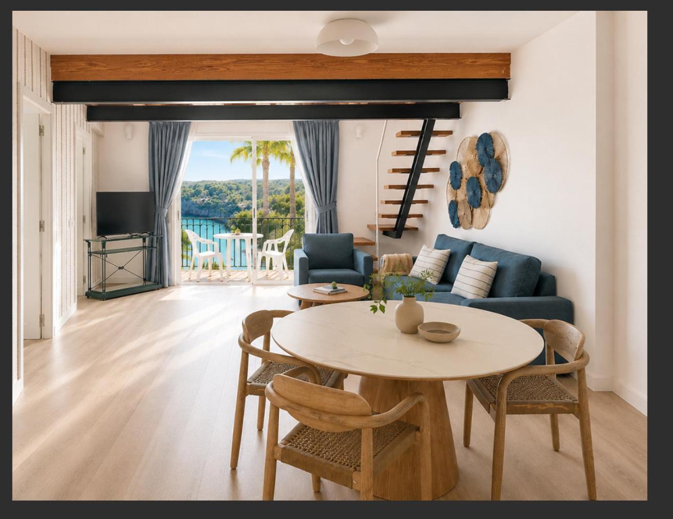 Two-Bedroom Deluxe Apartment with Ocean View