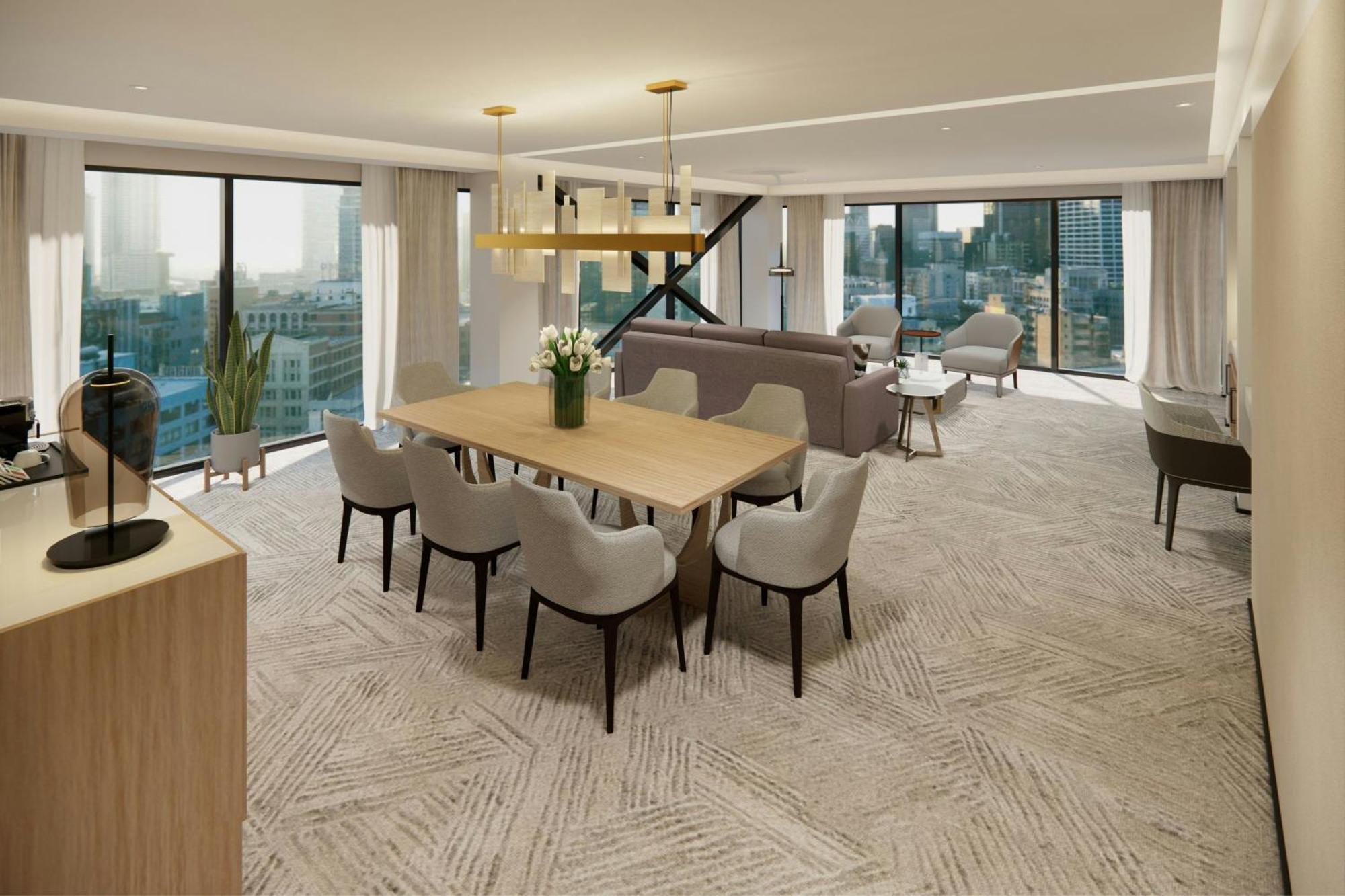 Diplomatic Suite, Club lounge access, Suite, 1 King