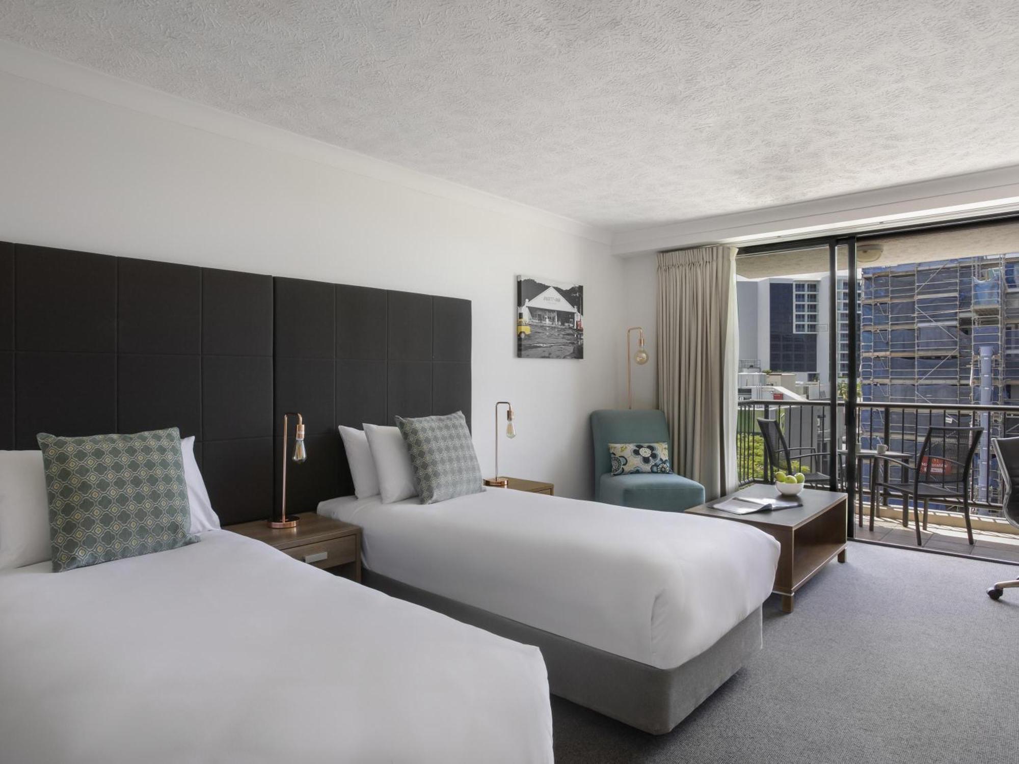 Hotel Room City View