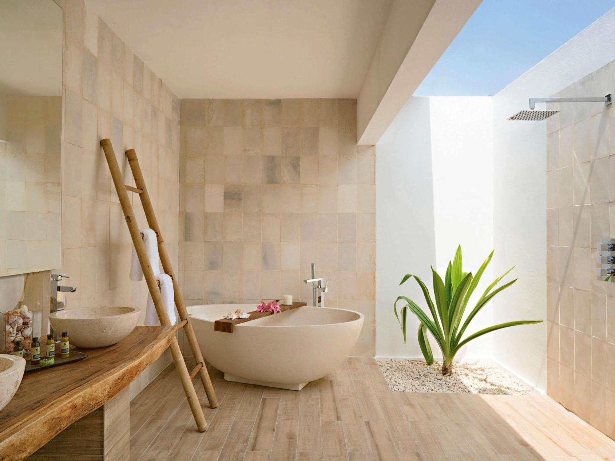 Beach Pool Villa Sunset Living space Sunbed & Swing daily flow chocolate hour snorkeling gear & non-motorized water sports
