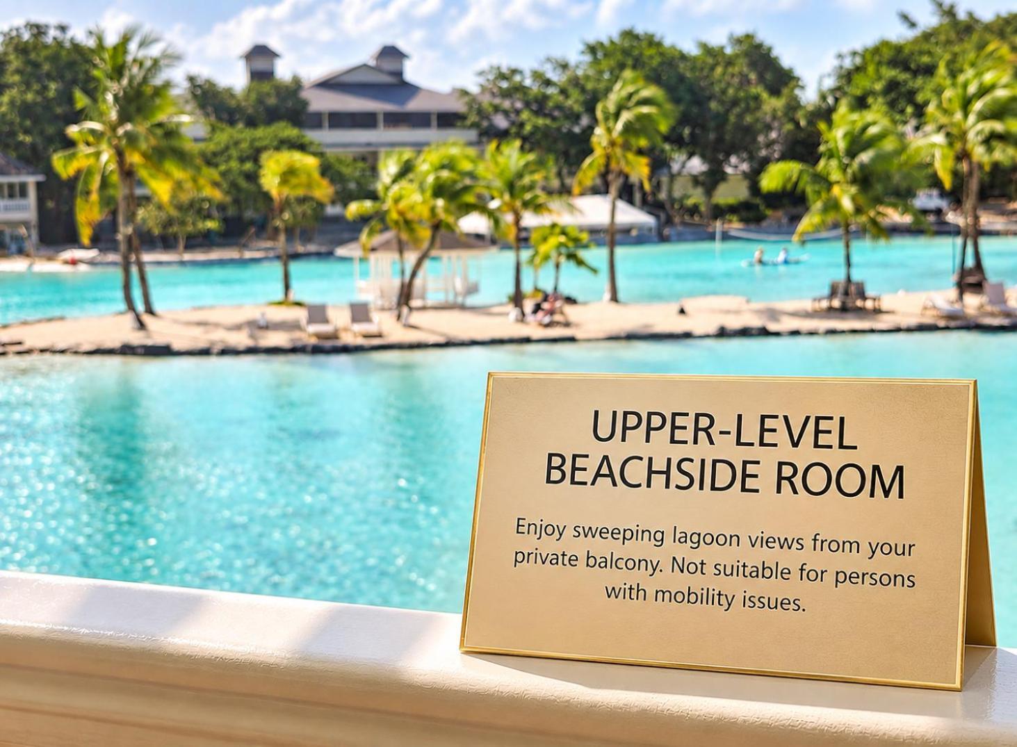 Upper-Level Beachside Room