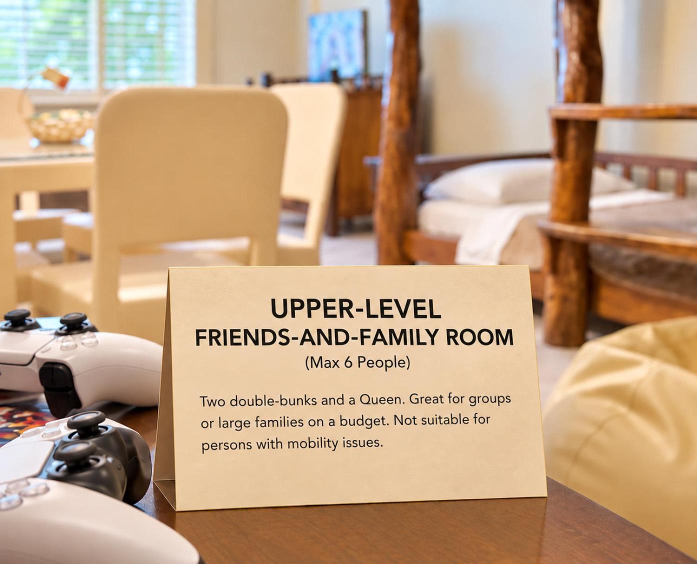 Upper-Level Friends--Family Room Max