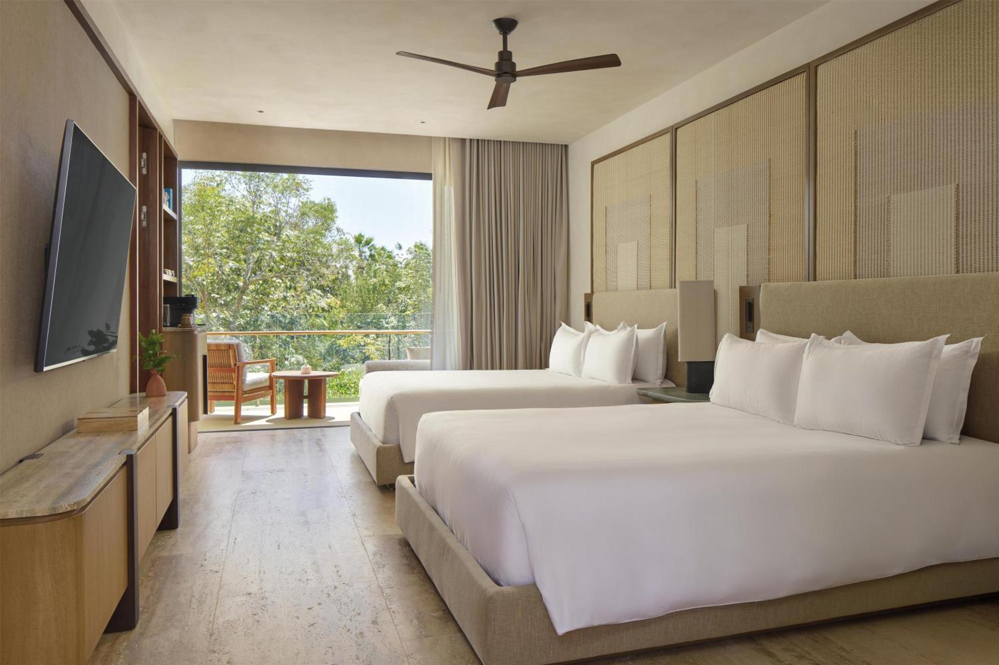 Double Room Two Double Beds Lagoon Area