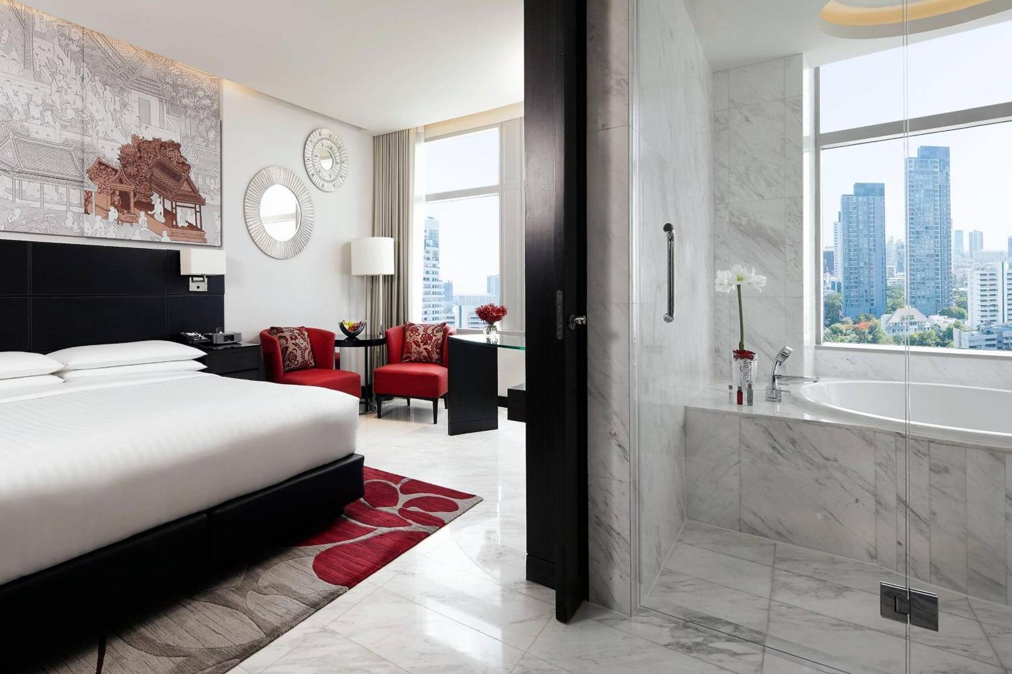 Zimmer mit Kingsize-Bett - obere Etage