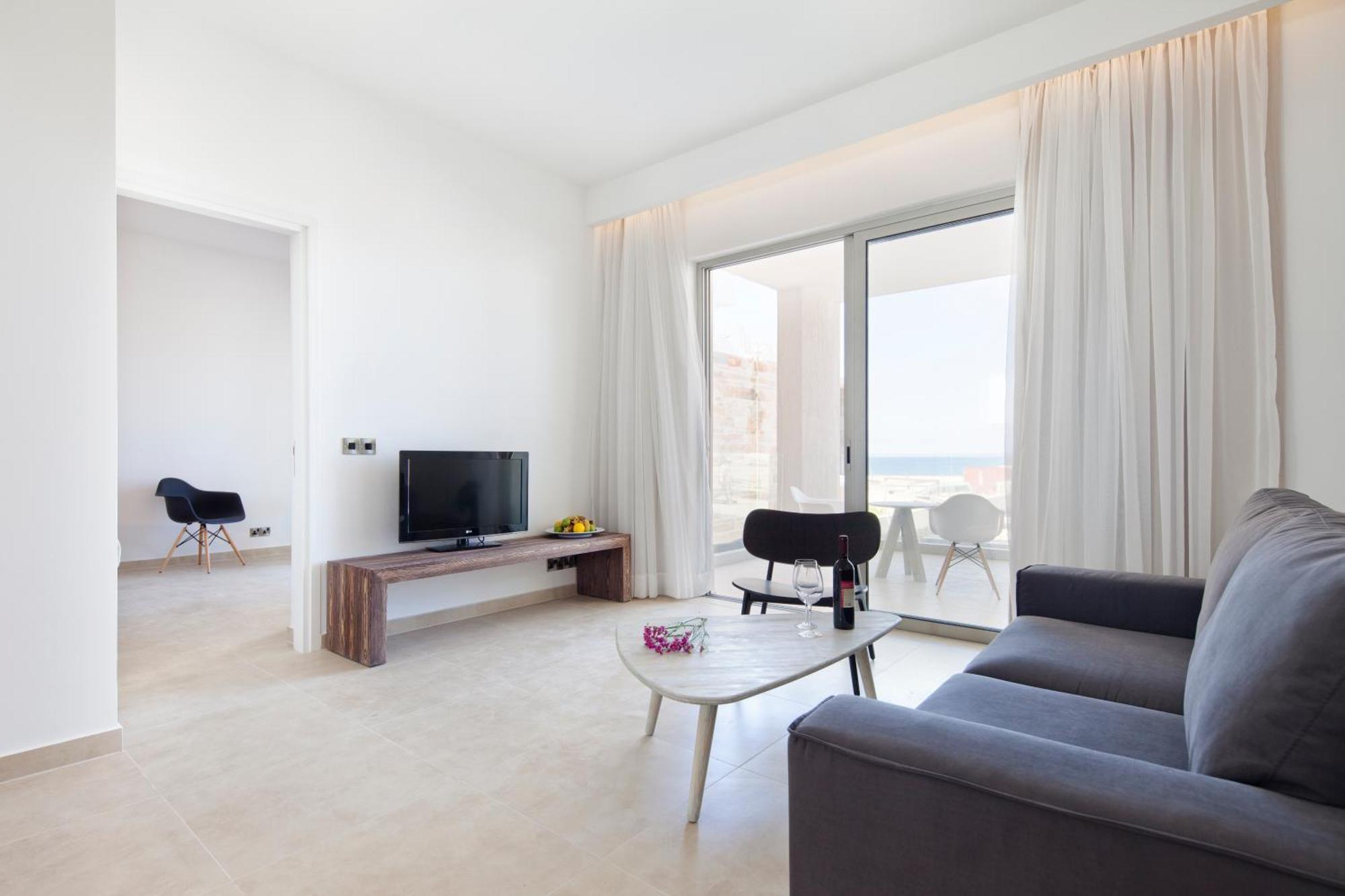 Suite mit 1 Schlafzimmer mit Meerblick