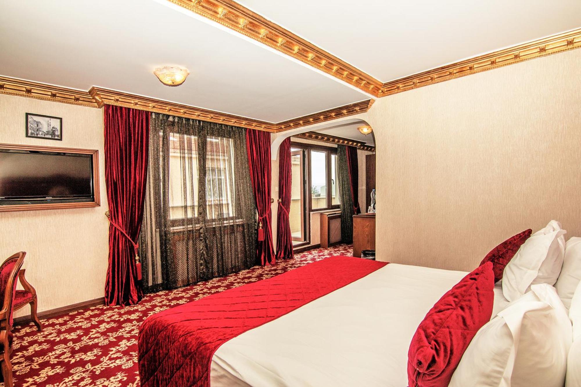 Deluxe Zimmer mit Queensize-Bett und Balkon