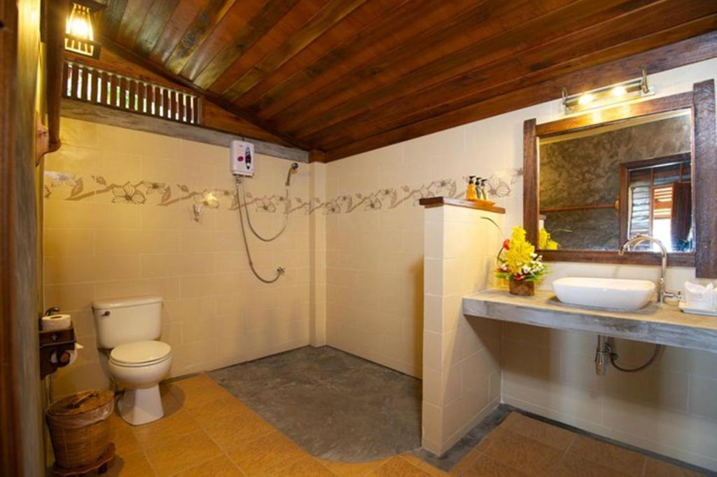 Bungalow an der Bergseite