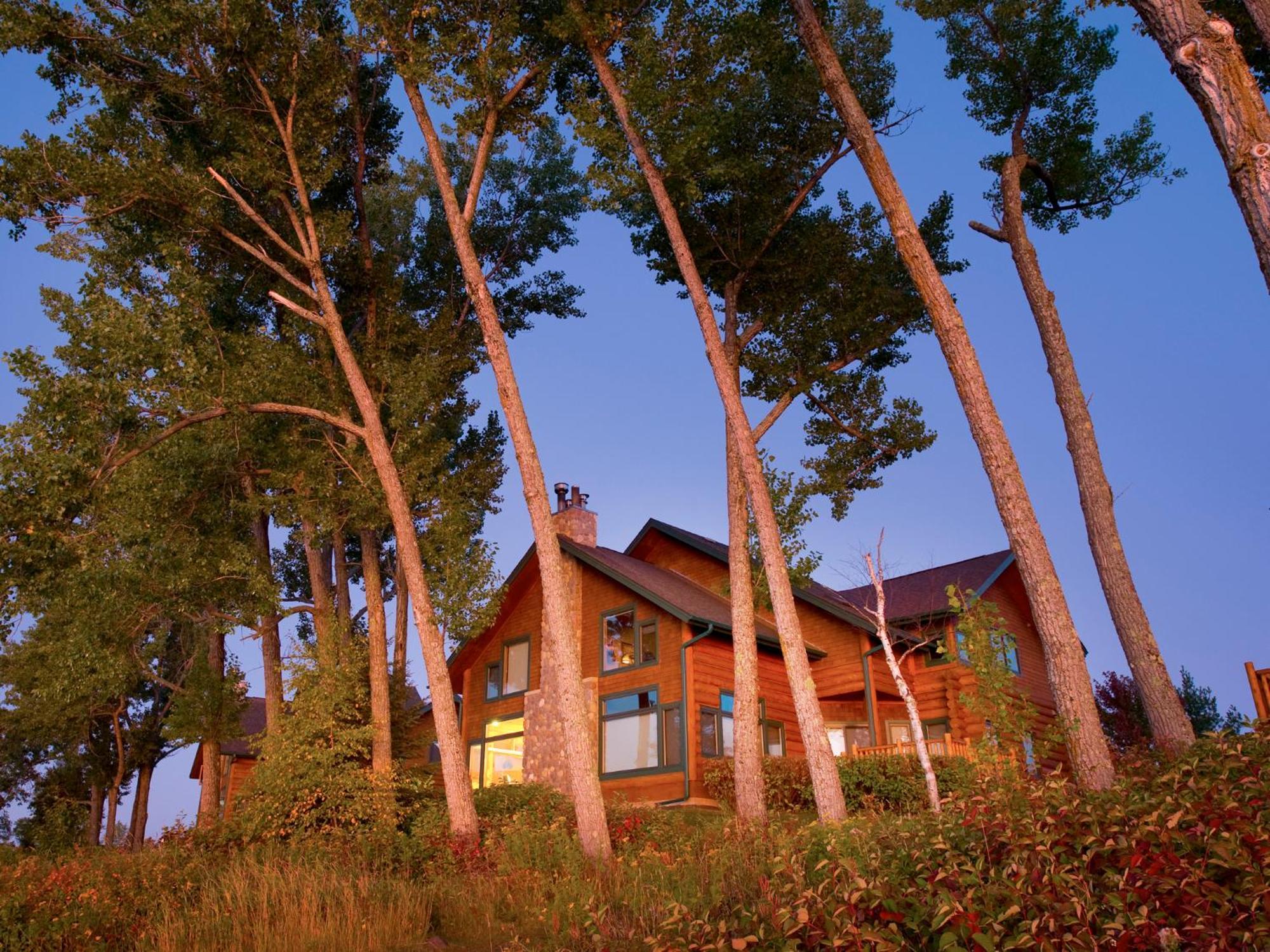 Log Home Room