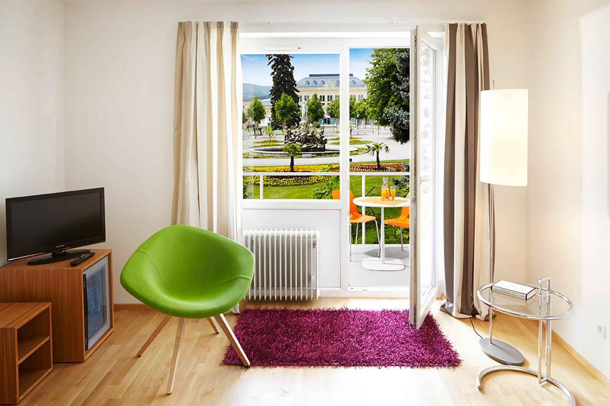 Deluxe Doppelzimmer mit Parkblick
