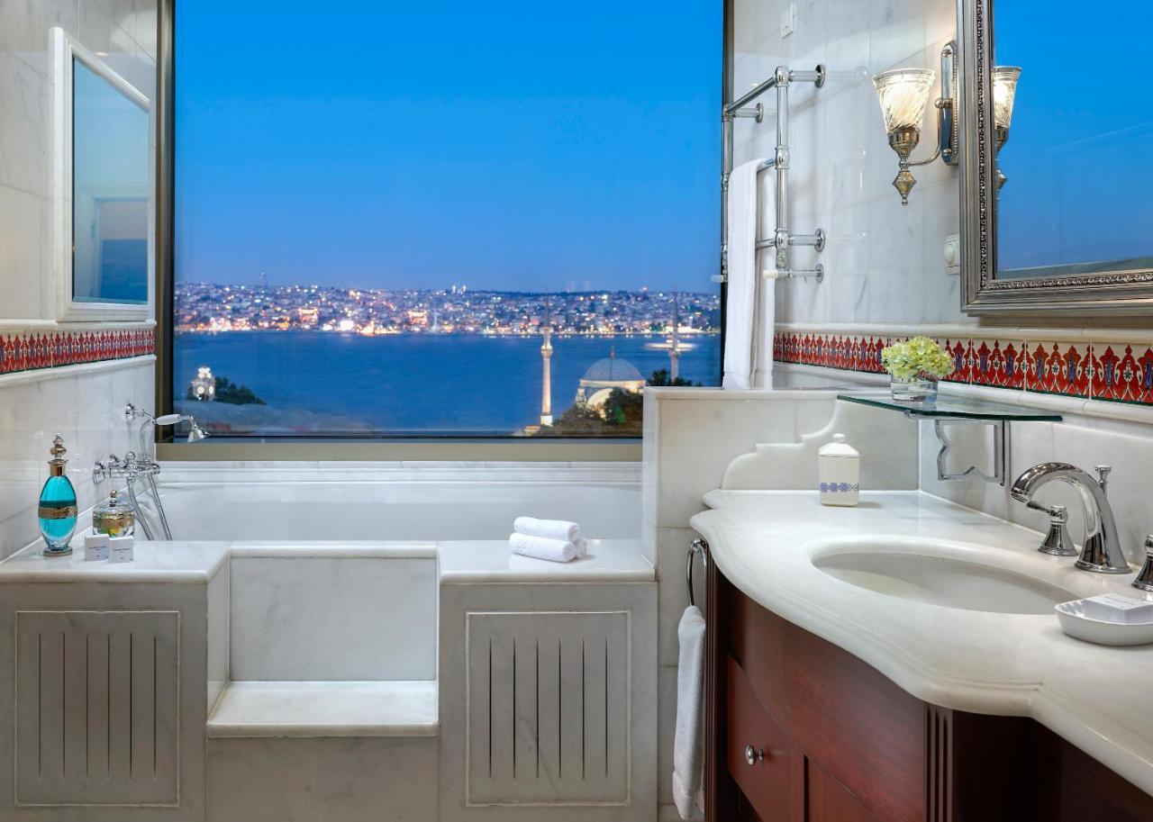 Presidentiële Suite met Kingsize Bed en Terras - Hot Tub - Uitzicht op de Bosporus - Toegang tot de Club Lounge