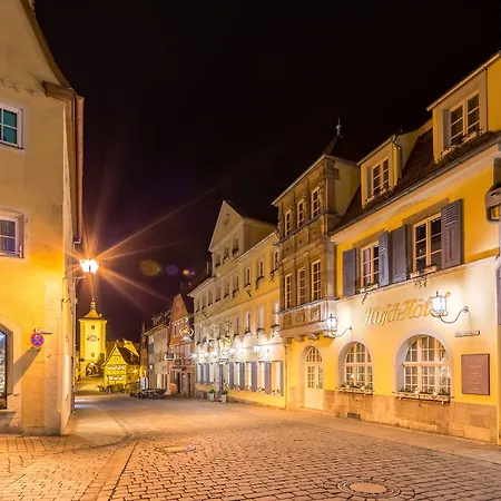 Historik Hotel Goldener Hirsch Rothenburg-2