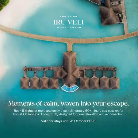 Sun Siyam Iru Veli - 24 Hours Premium All-Inclusive Dine Around With Free Transfers-3