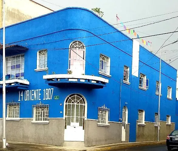 Hostal Azul Puebla Barrio El Alto