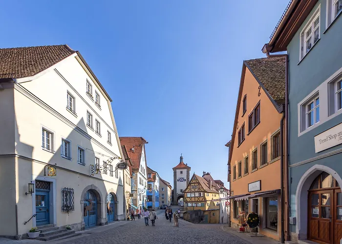 Historik Hotel Goldener Hirsch Rothenburg Rothenburg ob der Tauber