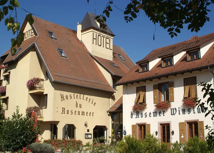 Le Rosenmeer - Hotel Restaurant, au coeur de la route des vins d'Alsace