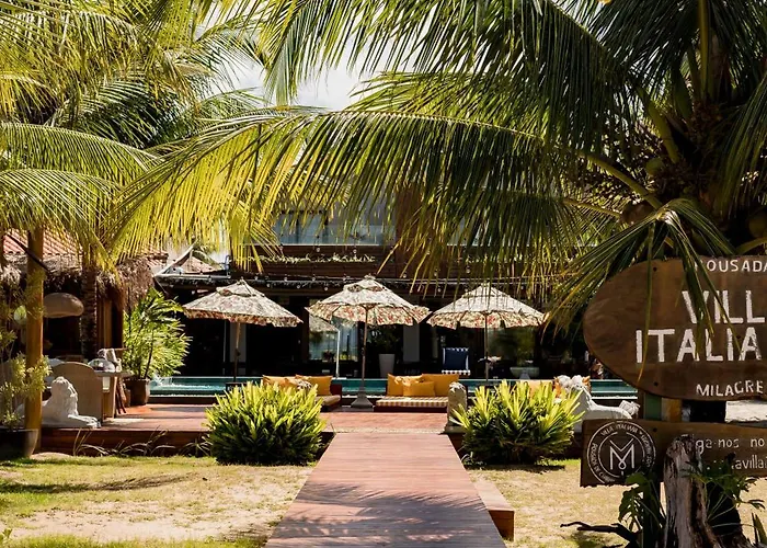 Pousada Villa Italiana - Pé na Areia
