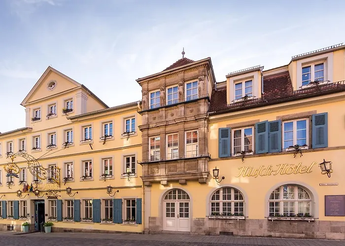 Historik Hotel Goldener Hirsch Rothenburg